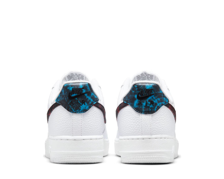 Nike Air Force 1 Low White / Bright Crimson - Laser Blue - Black DJ6889-100