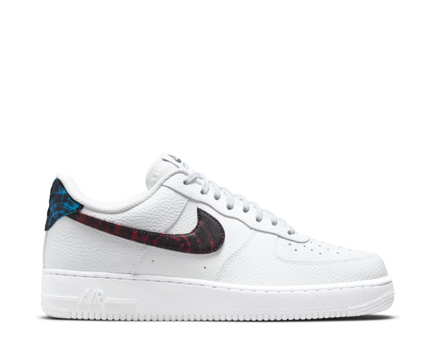 Nike Air Force 1 Low White / Bright Crimson - Laser Blue - Black DJ6889-100