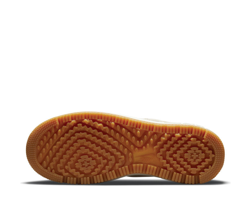 Nike Air Force 1 LUXE Pearl White / Pale Ivory - Pecan - Gum Yellow DB4109-200