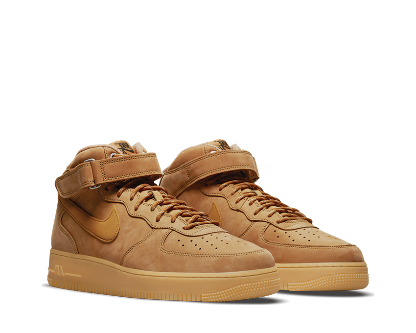 Nike Air Force 1 High '07 WB Flax / Wheat - Gum Light Brown - Black DJ9158-200