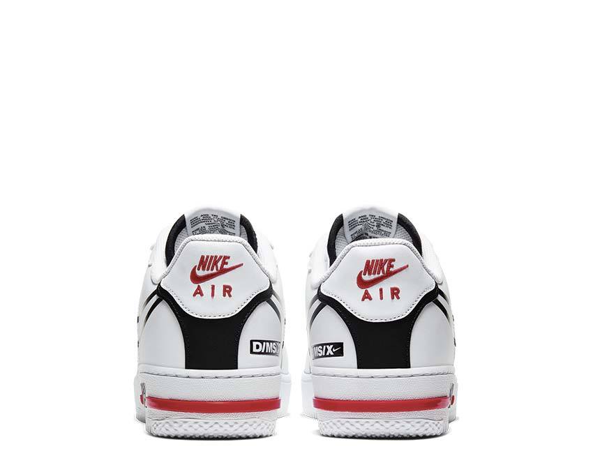 Nike Air Force 1 White / Black - University Red CD4366-100