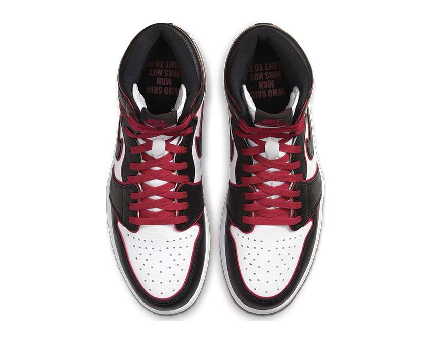 Air Jordan 1 Retro High OG Black / Gym Red - White 555088-062