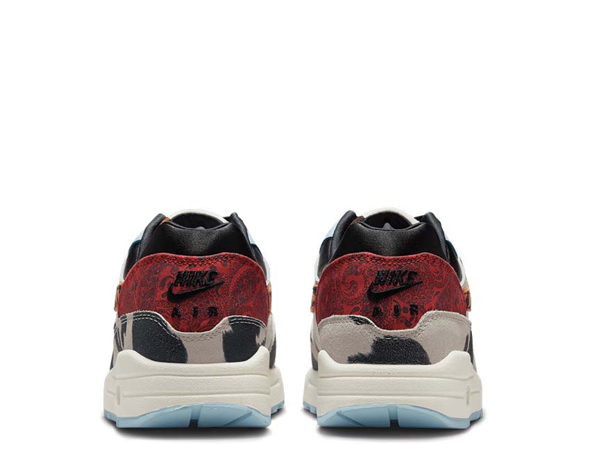 Nike Air Max 1 '87 Wmns Sail / Black - Celestine Blue - Picante Red FD0827-133