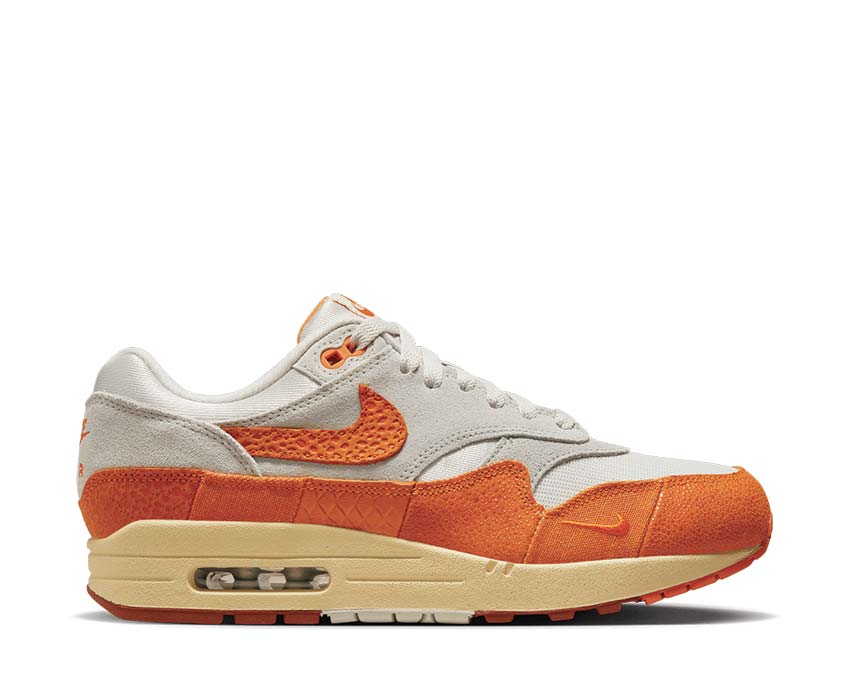 Nike Air Max 1 Light Bone / Magma Orange - Neutral Grey DZ4709-001