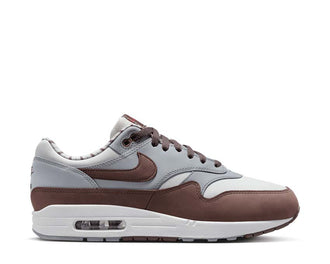 Nike Air Max 1 PRM Summit White Plum Eclipse — sneaker hombre cuero premium