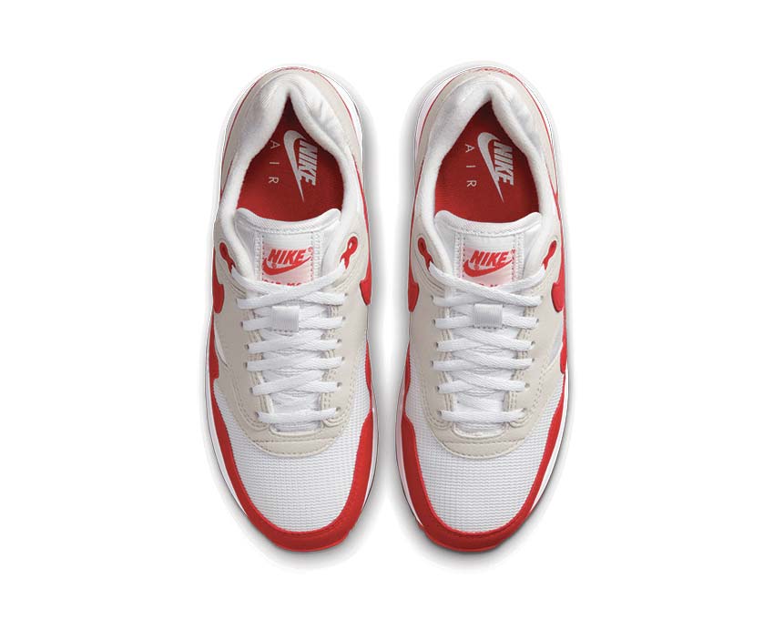 Nike Air Max 1 '86 W White / University Red - LT Neutral Grey DO9844-100