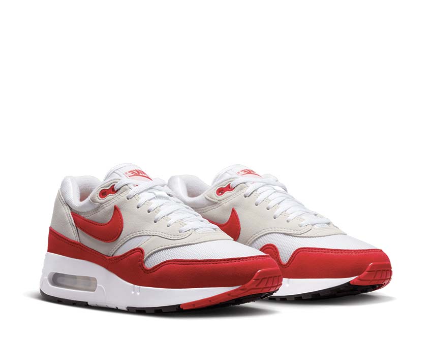 Nike Air Max 1 '86 W White / University Red - LT Neutral Grey DO9844-100