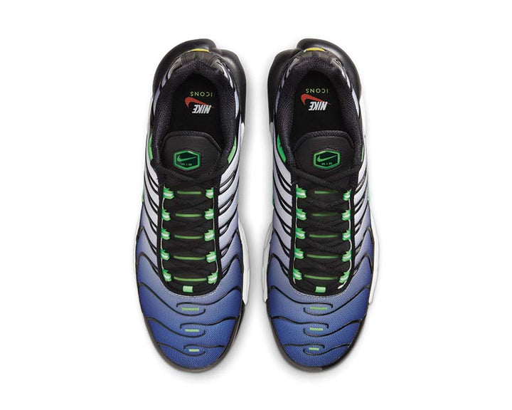 Nike Air Max Plus Black / Scream Green - White - Deep Royal DX4326-001