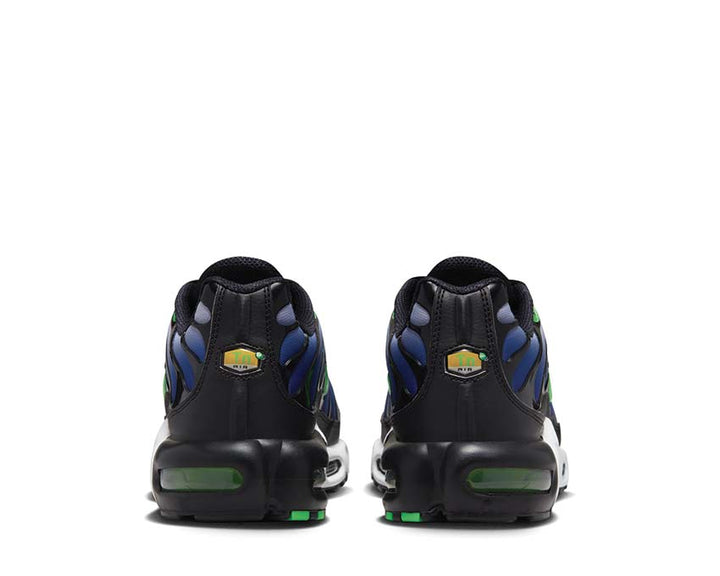 Nike Air Max Plus Black / Scream Green - White - Deep Royal DX4326-001