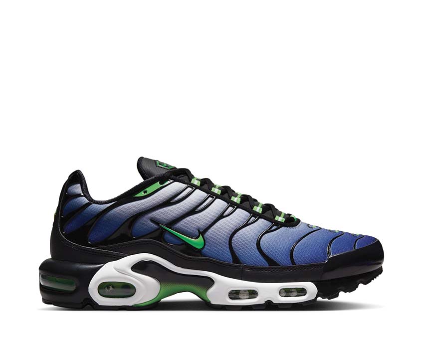 Nike Air Max Plus Black / Scream Green - White - Deep Royal DX4326-001