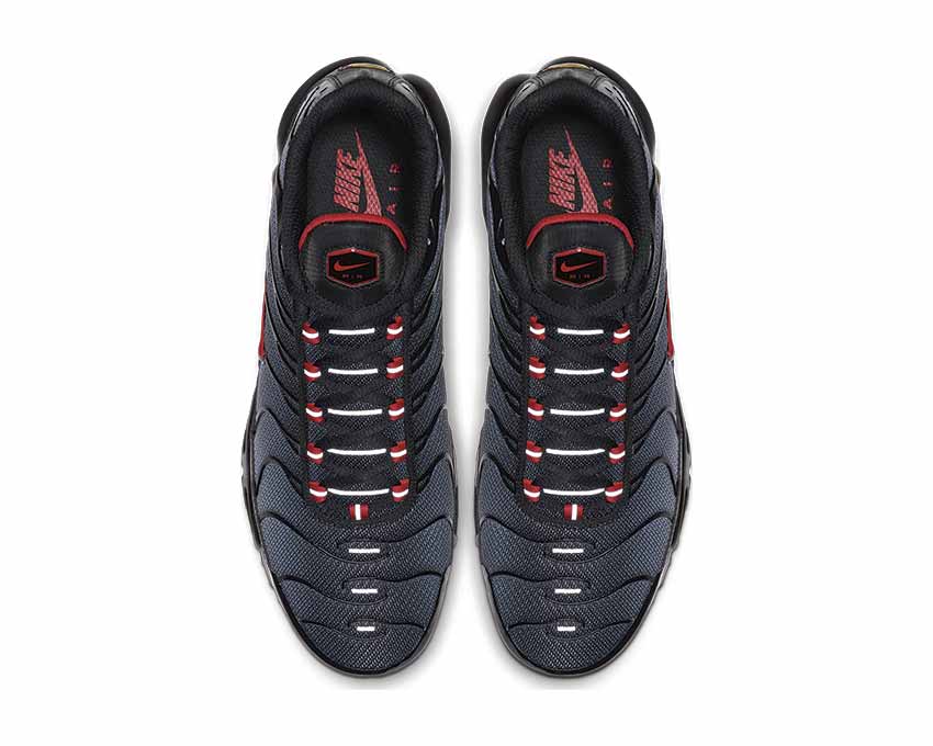 Nike Air Max Plus Black University Red Wolf Grey CI2299-001