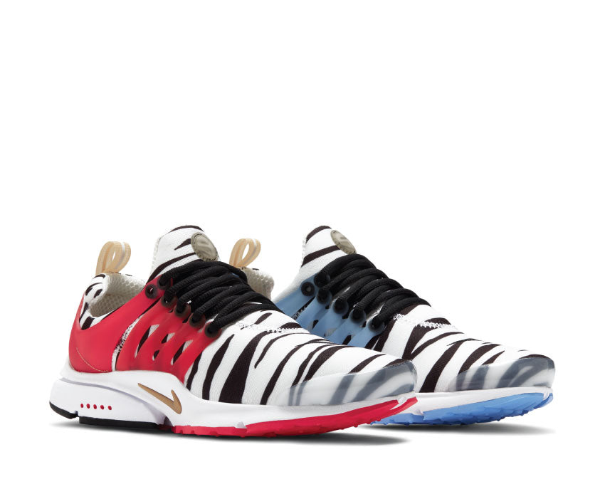 Nike Air Presto White / Metallic Gold - Black - Red Orbit CJ1229-100