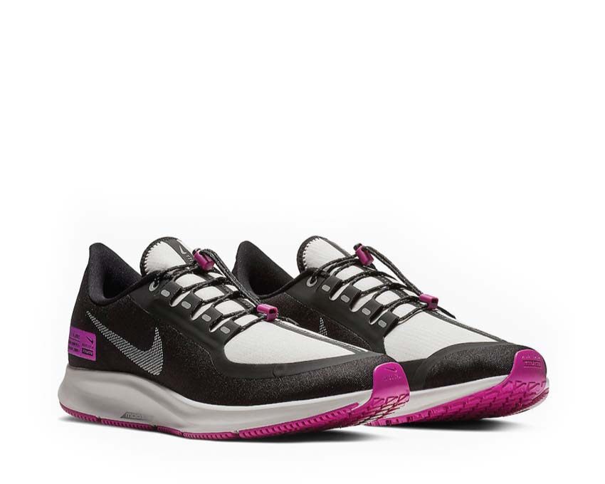 Nike Air Zoom Pegasus 35 Shield NRG Black Reflect Silver Hyper Violet BQ9779-001