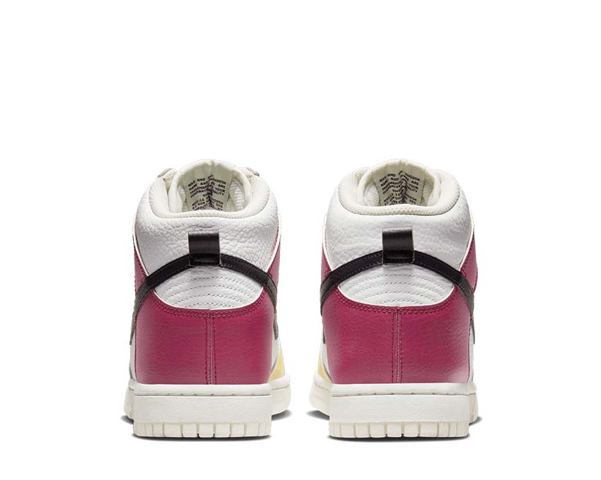 Nike Dunk High Wmns Summit White / Black - Team Red - Gym Red FD0802-100