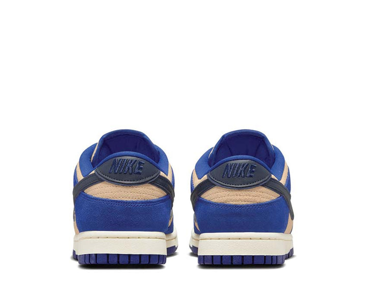 Nike Dunk Low Deep Royal Blue / Dark Obsidian - Sesame DV7411-400