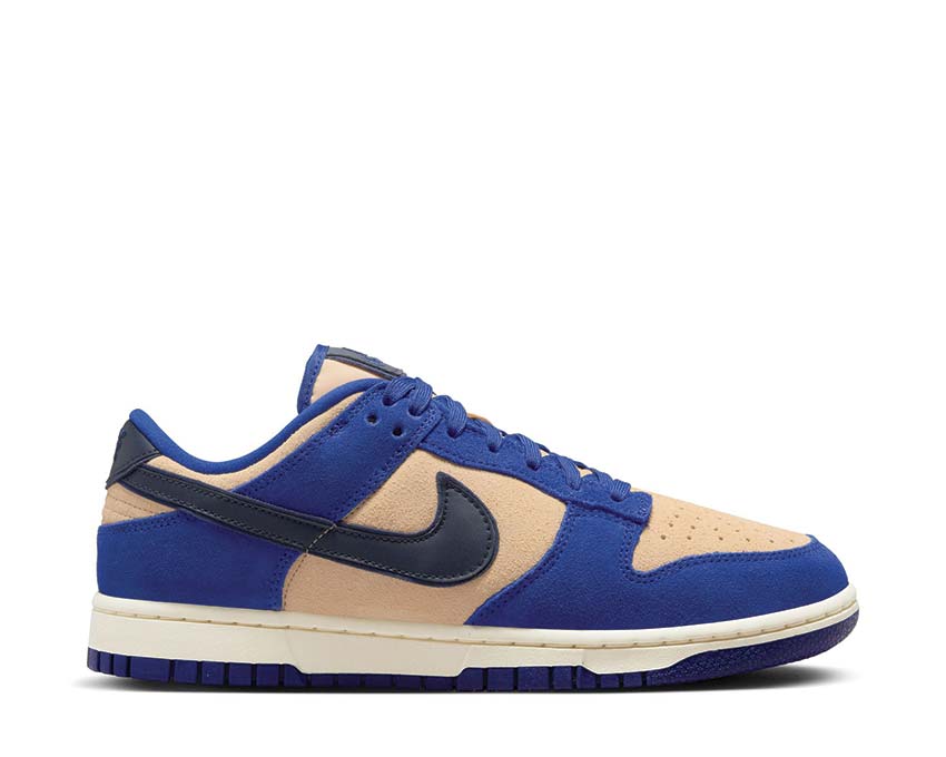 Nike Dunk Low Deep Royal Blue / Dark Obsidian - Sesame DV7411-400