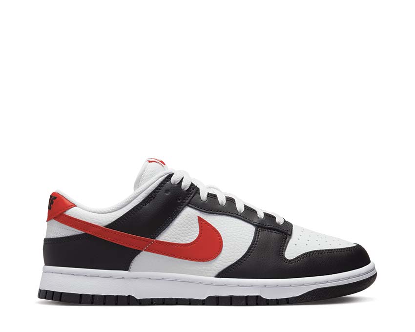 Nike Dunk Low Retro Black / University Red - White FB3354-001