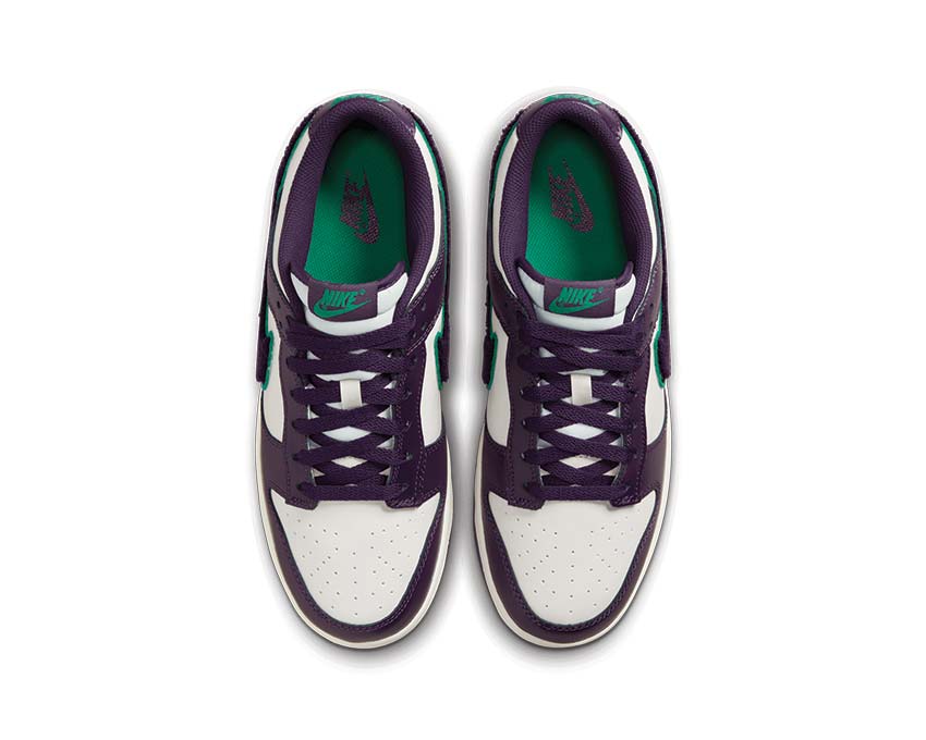 Nike Dunk Low Sail / Grand Purple - Neptune Green DQ7683-100