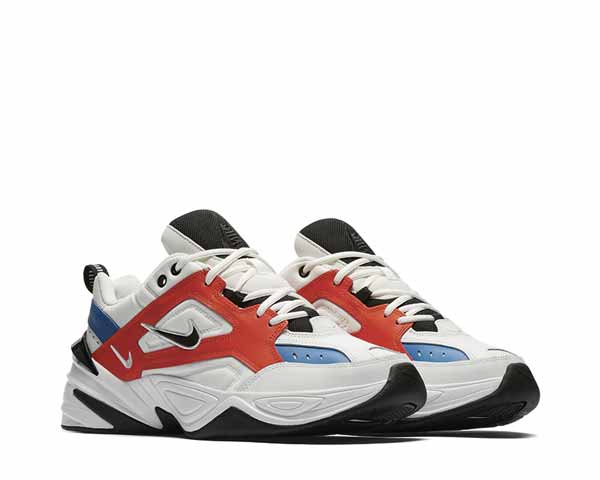 Nike M2k Tekno Summit White Black Team Orange AV4789-100