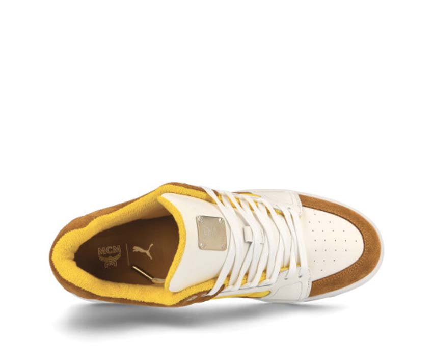 Puma Slipstream Lo MCM Bright White / Vibrant Yellow 387665 01