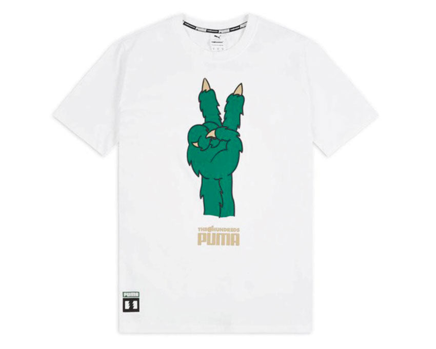 Puma x The Hundreds T-Shirt White 598314 02